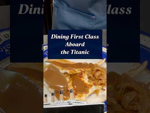 The Titanic's 1st Class Chicken Lyonnaise