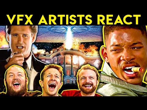 VFX Artists React to Bad and Great Independence Day CGi