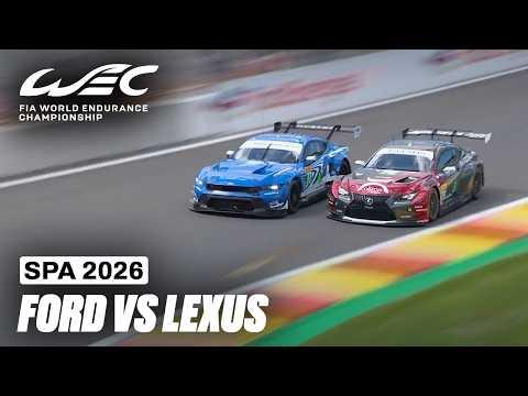 Ford and Lexus EPIC Battle for the LMGT3 Lead | TotalEnergies 6 Hours of Spa 2026 | FIA WEC