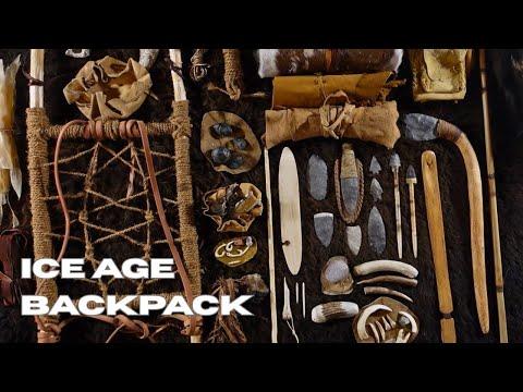 INSIDE The ICE AGE Backpack: Tools, Weapons, Secrets and Survival #survival #iceage #outdoors #edc