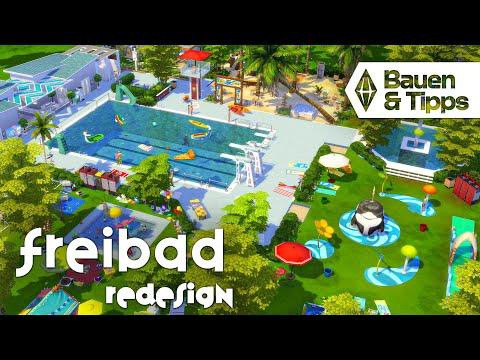 Freibad bauen 💦🏊‍♂️ Die Sims 4 ReDesign 2025 Let's Build mit Daniel SimFans