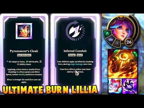 🔥 PYROMANCER LEVEL 26 LILLIA ALL BURNS MAXIMUM BURN - League Arena