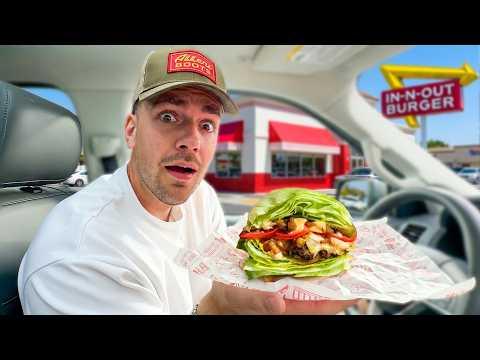 Ich teste FASTFOOD vom GEHEIMEN MENÜ 😳🥤 (ich habe übertrieben...)