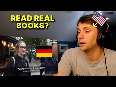 American reacts to "What do Germans do for fun?"