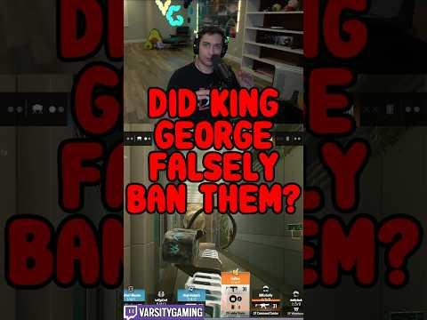 DID KING GEORGE FALSE BAN? #shorts