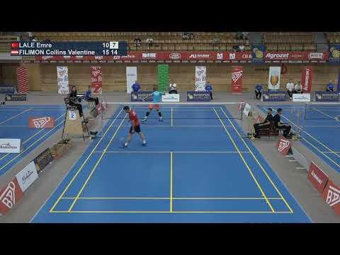 Match point - Emre Lale vs Collins Valentine Filimon - MS, Final - Czech Int. Future Series 2025