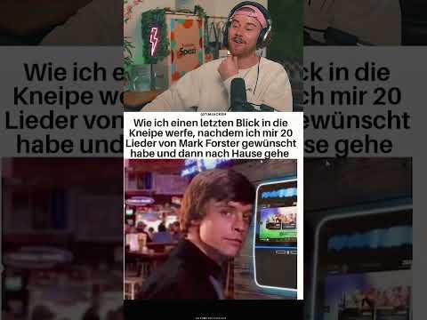 Klassischer Mark Forster 🤓