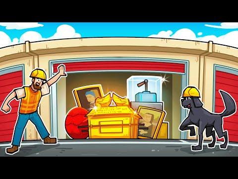 I found EPIC RARE ITEMS in abandoned storage containers!