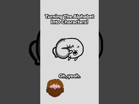 What if the letter G was a little guy? #drawing #art #characterdesign #alphabet #letters