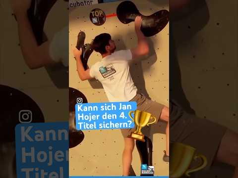 The GOAT Jan Hojer is back! 🏆🏆🏆❔ | BOULDER BUNDESLIGA #bouldering