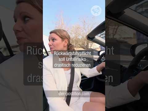 Rückwärtsfahrpflicht soll Unfallrisiko drastisch reduzieren