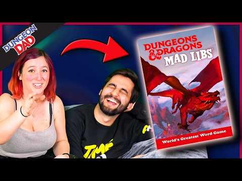 Using D&D Mad Libs to Prep My Next Adventure