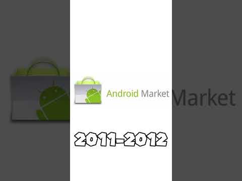 Google Playstore Logo Evolution Historical Logos #shorts #android #samsung #google #playstore #tech