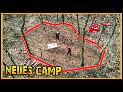 Neues Bushcraft Camp | Wir schaffen Platz für Neues! Wird es das Beste, was wir je gebaut haben?
