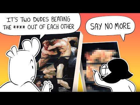 Drawing Classic Paintings Based ONLY on Our Bad Descriptions