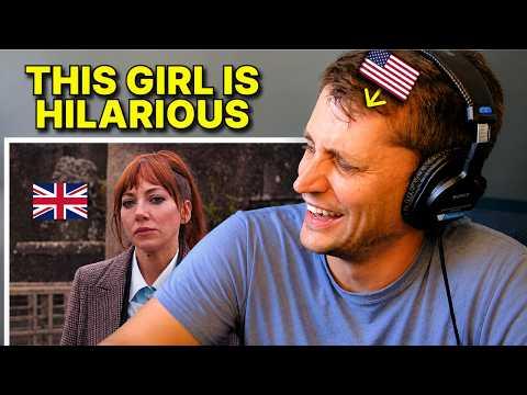 American reacts to Philomena Cunk on America