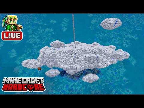 Building Big, Fluffy Clouds in my 57,700 Day Hardcore Minecraft World