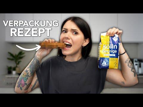 Ich teste die Rezepte von Verpackungen! Pt. 3