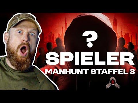 MANHUNT: STAFFEL 3 - Das sind die TEILNEHMER | Fritz Meinecke reagiert