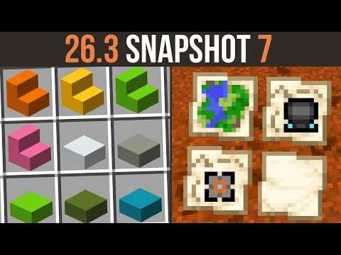 Concrete Slabs & Stairs, New Maps & Exploit Patches | 26.3 Snapshots 7