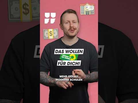 Das wollen DIE GRÜNEN für dich! #shorts