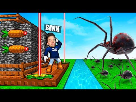 1000 SPINNEN wollen mein Dorf Kaputt machen in Roblox