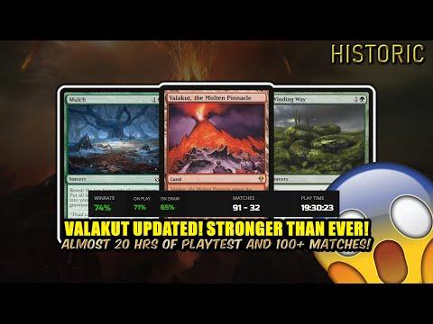 Valakut After 100+ Matches! Final Updated Version So Far! | Historic BO3 | MTG Arena