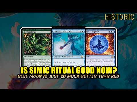 Lock Your Opponent Out With Simic Ritual! It Finally Works In Historic! | Historic BO3 | MTG Arena