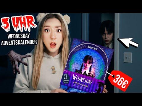 JENNA ORTEGA in meinem HAUS eingebrochen (ÖFFNE nicht WEDNESDAY Addams ADVENTSKALENDER 2025 nachts)