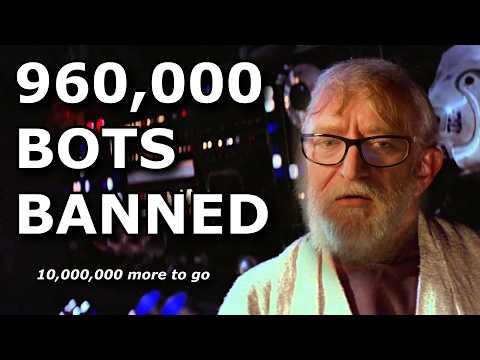 960,000 Bots Banned