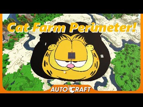 Massive 600+ Cat Gifting Farm Perimeter! (AutoCraft ep.123)