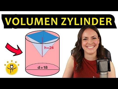 Wie groß ist das Volumen des Zylinders?