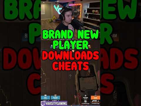 BRAND NEW PLAYER USES CHEATS IN SIEGE #shorts