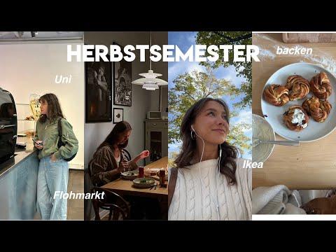 Herbstsemester in Berlin: Backen, Flohmarkt, Deep cleaning und Events ll Sophie Helene