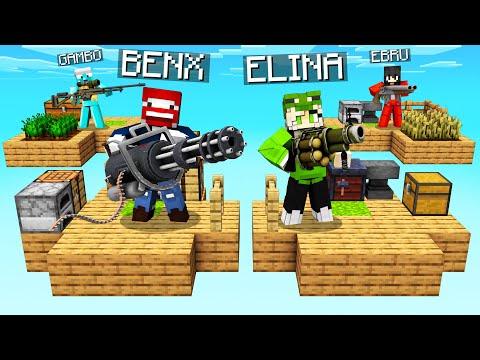 ONE BLOCK mit WAFFEN in Minecraft