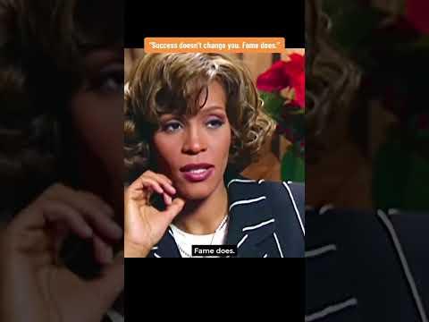 Whitney Houston - Whitney talks about fame and remaining true to yourself in the music business.