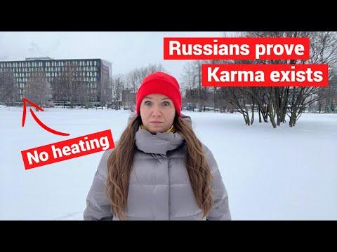 Heating systems collapse in Russsia vs Karma