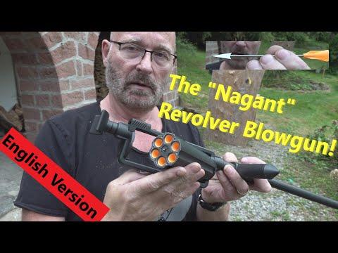 Survival Gadget Sensation: Revolver Blowgun / Cane!
