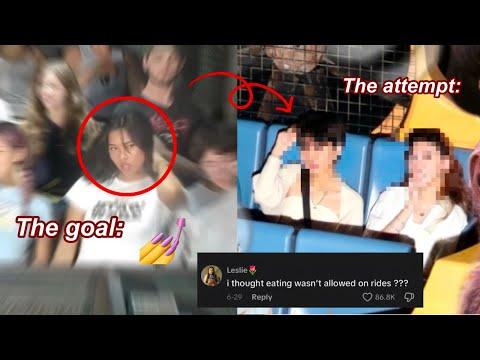 can we SERVE FACE in an AMUSEMENT PARK RIDE?