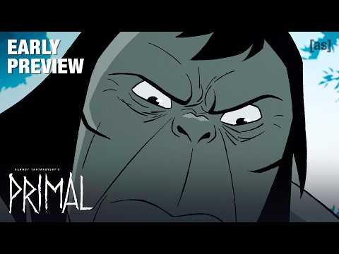 EARLY PREVIEW: An Echo of Eternity | Genndy Tartakovsky's Primal | adult swim