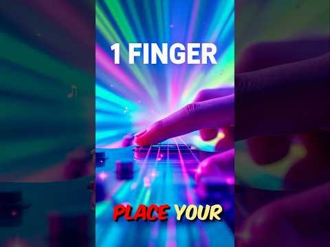 Play THOUSANDS of Songs  (ONE Finger) : Ultimate Guitar Hack Revealed!  #guitartricks #chordsguitar