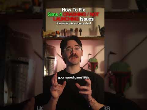 How to fix Sims 4 crashes / not starting #sims4 #simsmarketplace #sims4cc #ts4 #sims4mod #thesims