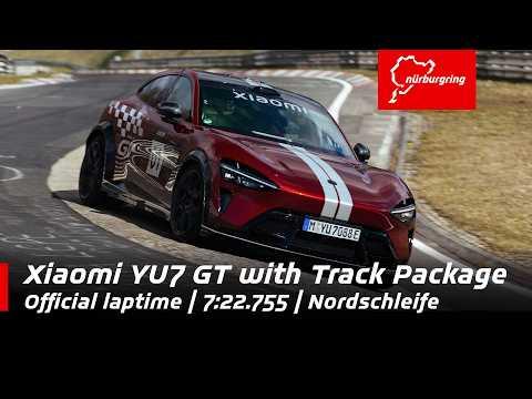 Xiaomi YU7 GT with Track Package | 7:22.755 official laptime | Nordschleife