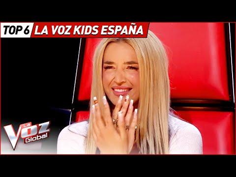 Top 6 | Audiciones a Ciegas 6 de La Voz Kids España 2025