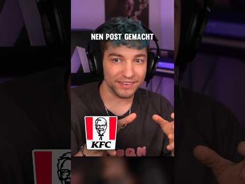 KFC Werbung mit Rezo #rezo