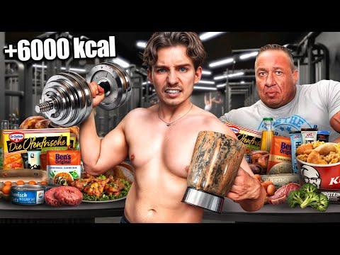 Ich Lebe Und Esse Einen Tag Wie MARKUS RÜHL! 💪🍕