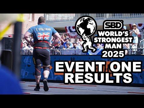 World's Strongest Man 2025 RESULTS Event 1