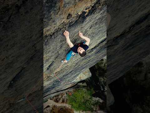 Climbing Xc, RP XIIa (French 8c) in Saxony Without Chalk | Adam Ondra #climbing