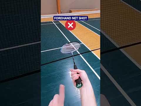 Forehand netshot - Wrist angle