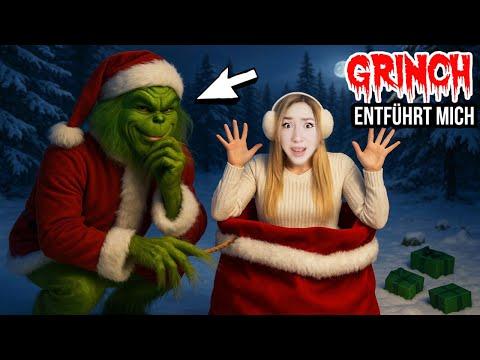 GRINCH ENTFÜHRT im SACK ein kleines MÄDCHEN Beki vor WEIHNACHTEN nachts (VERSTECK vom GRINCH)